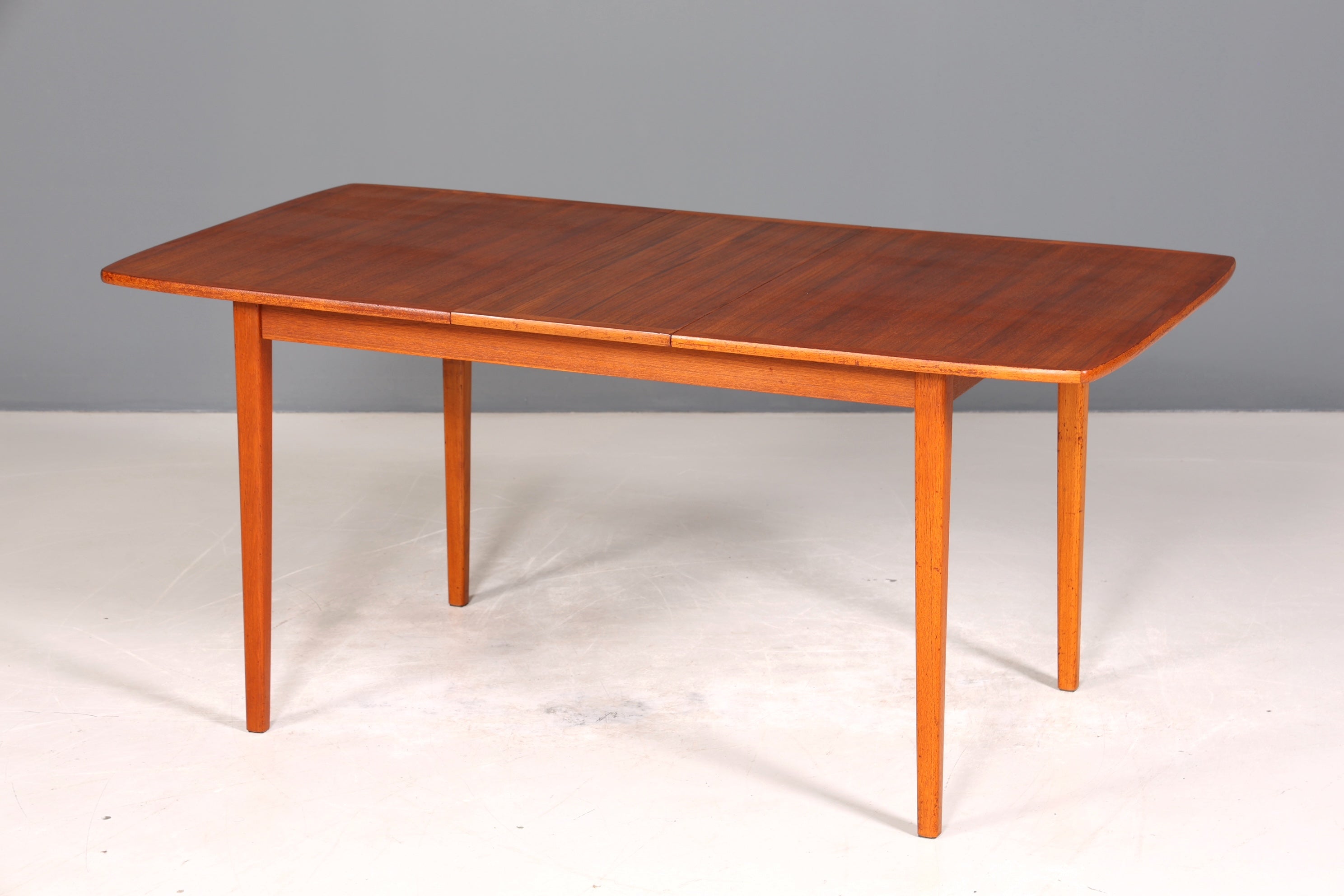 Traumhafter Mid Century Esstisch ausziehbarer Danish Design Teak Holz Küchentisch Esszimmer Tisch