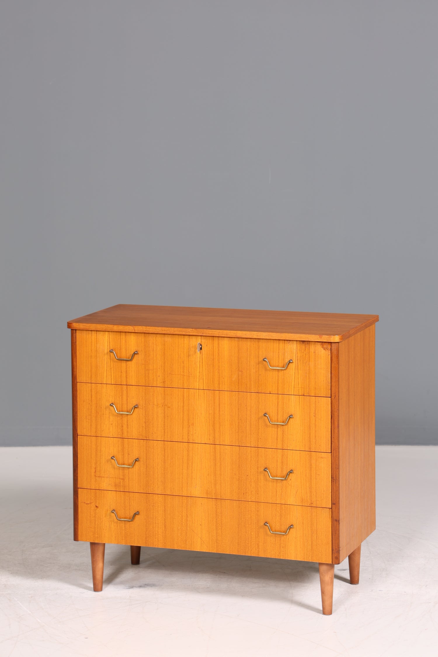 Wunderschöne Mid Century Kommode Vintage Flur Kommode 60s Schubladenkommode