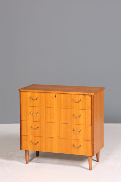 Wunderschöne Mid Century Kommode Vintage Flur Kommode 60s Schubladenkommode