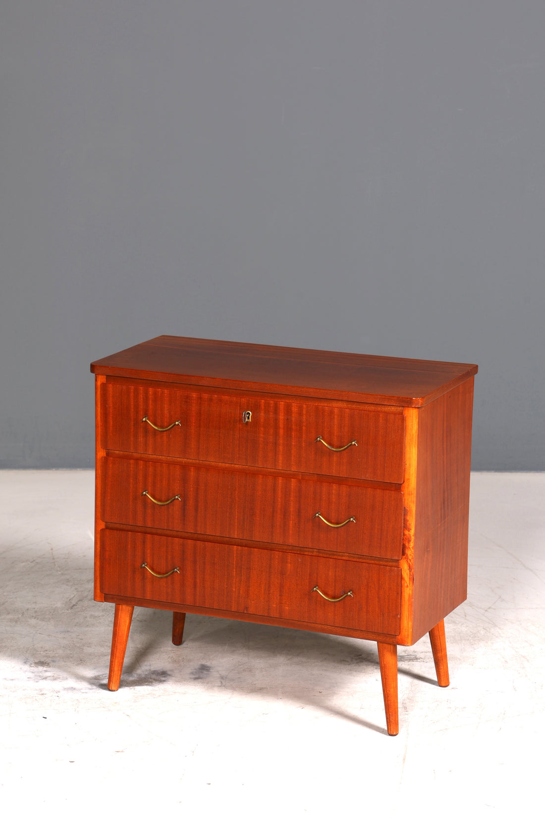 Wunderschöne Mid Century Kommode Vintage Flur Kommode 60s Schubladenkommode