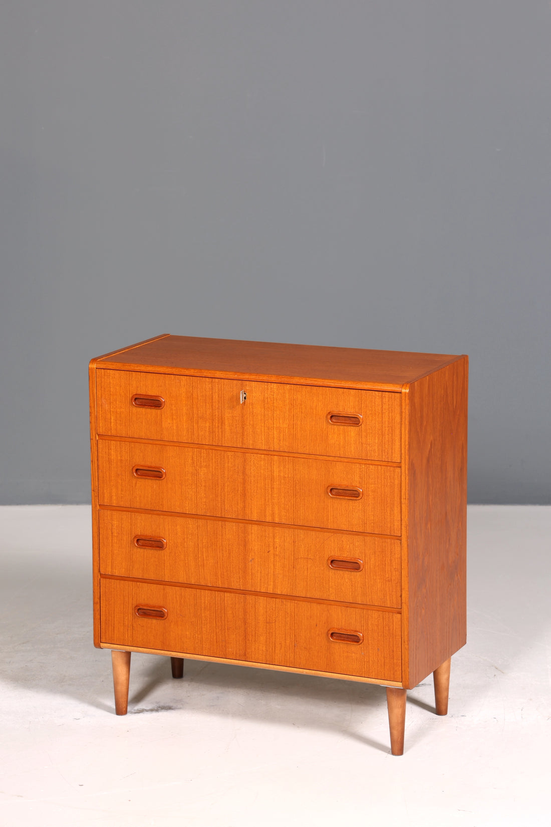 Wunderschöne Mid Century Kommode Teak Holz Sideboard Vintage Schubladen Kommode