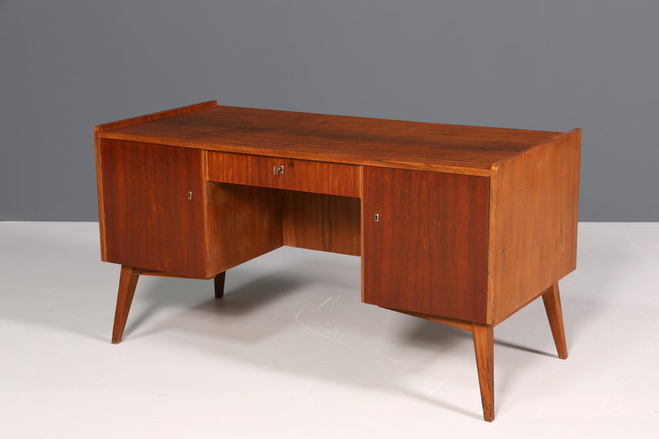 Wunderschöner Mid Century Schreibtisch Danish Design echt Holz Desk