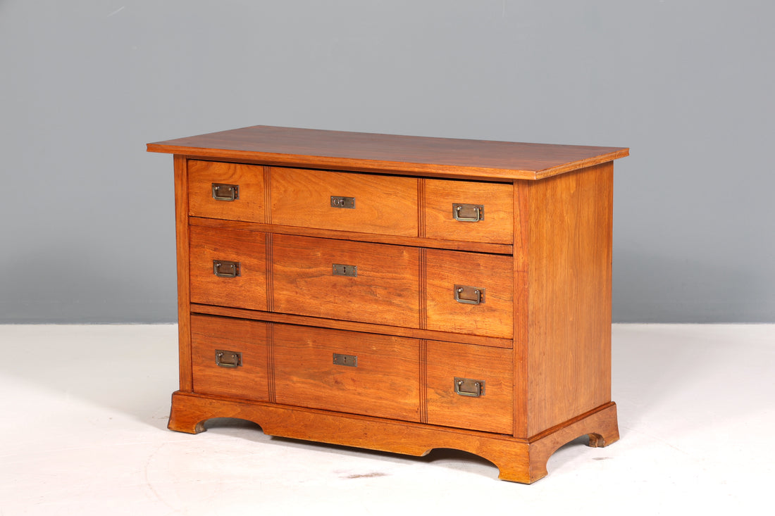 Traumhaftes Jugendstil Sideboard Antik Eiche Kredenz Schrank Buffet Anrichte Schubladenkommode