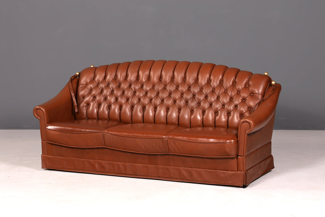 Traumhaftes Original Chesterfield Sofa 3-Sitzer Couch England Polstersofa