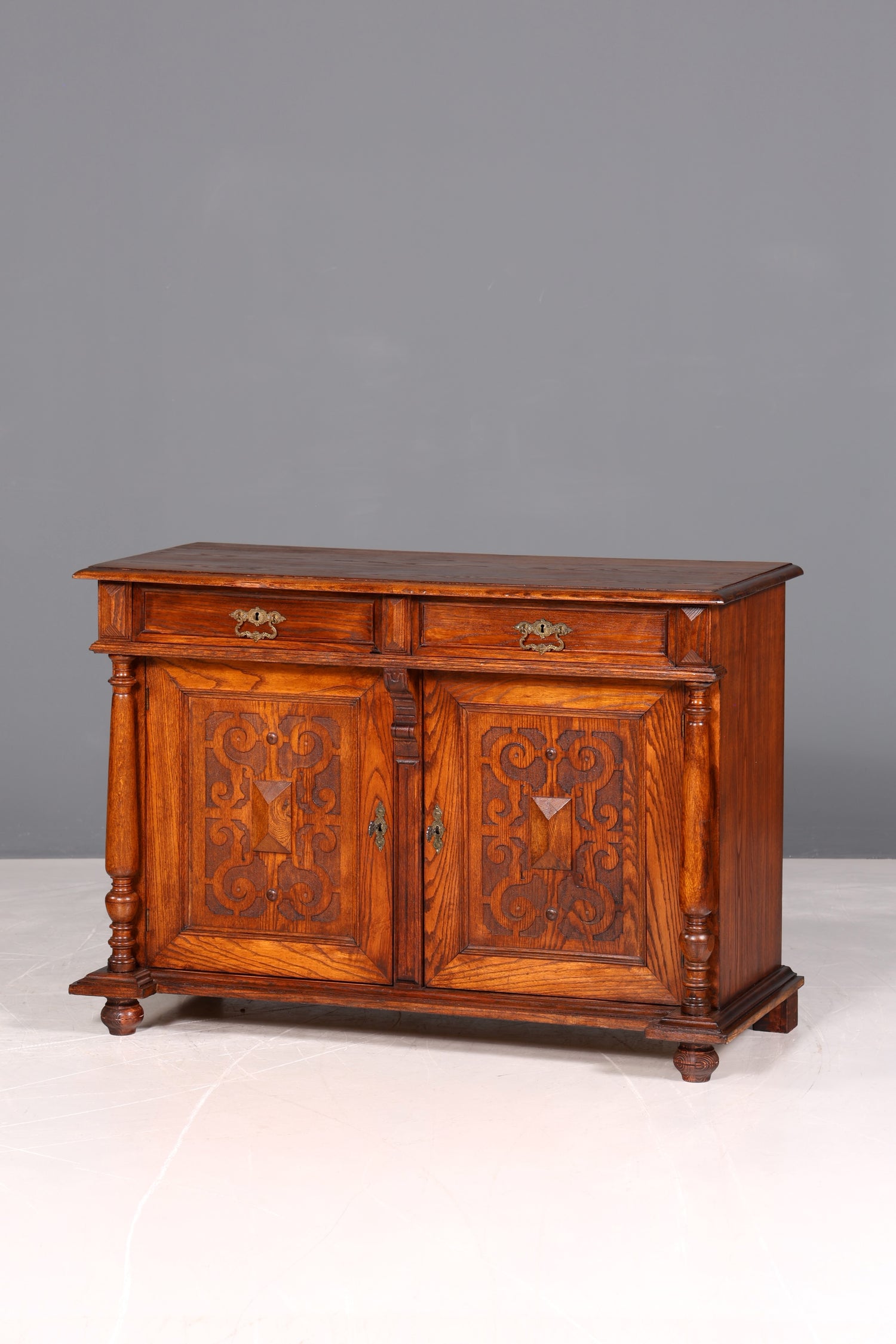 Wunderschöner Gründerzeit Schrank Jugendstil Kommode Antik Sideboard Anrichte