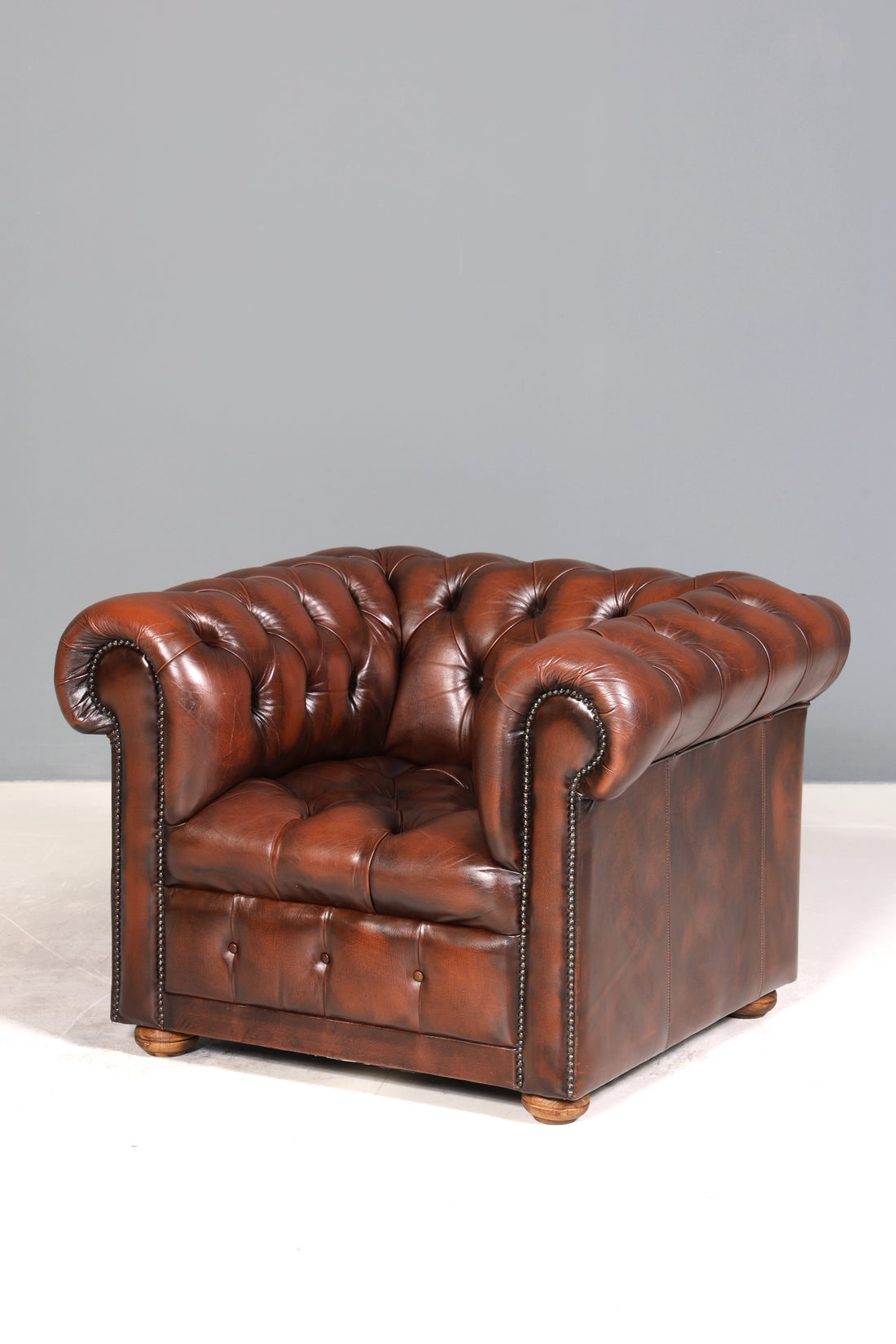 Edler Original Chesterfield Sessel Englischer Armlehnsessel Englisch Herrensessel
