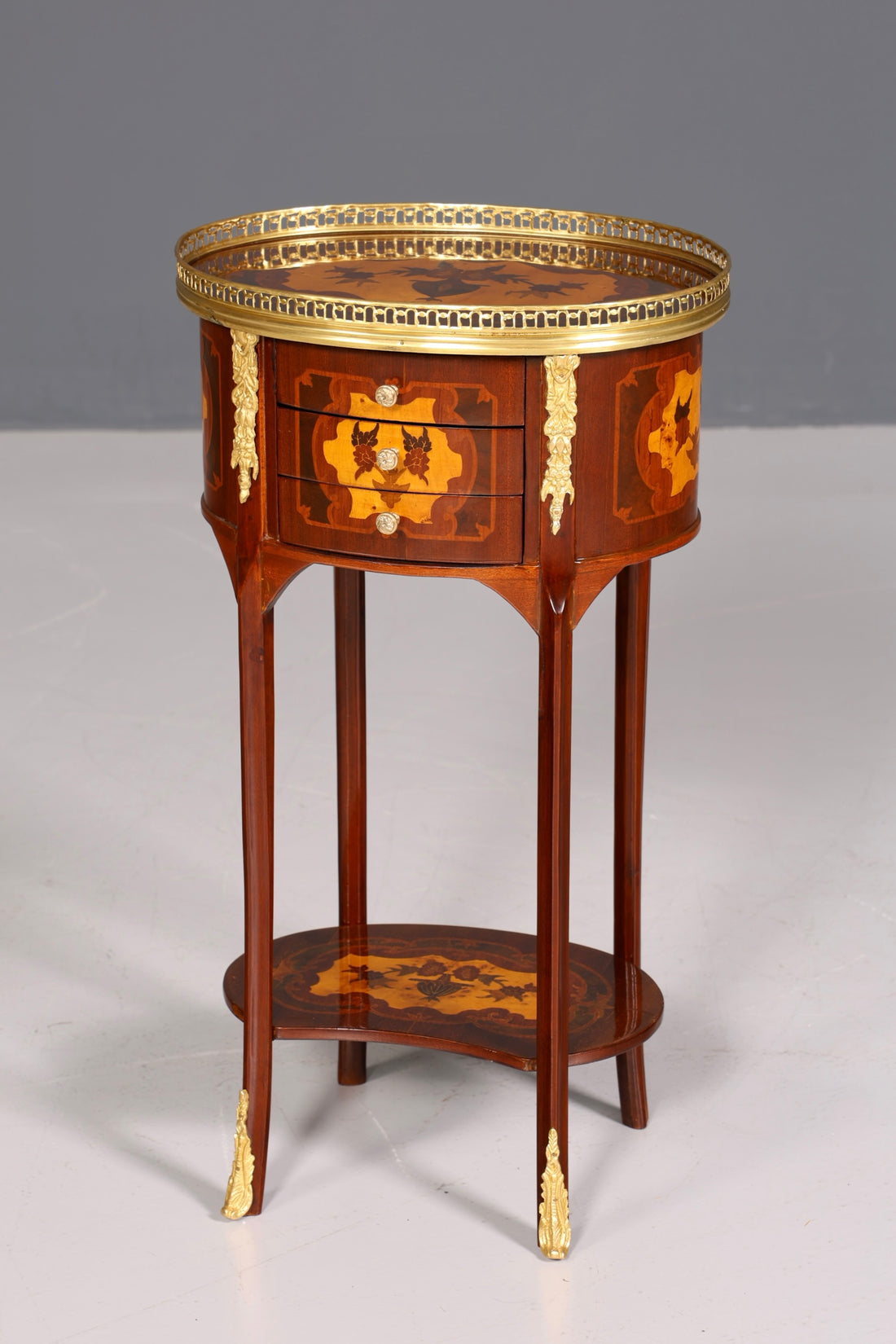 Edler Barock Louis XV Stil Beistelltisch Ablagetisch Kommode Antik Stil