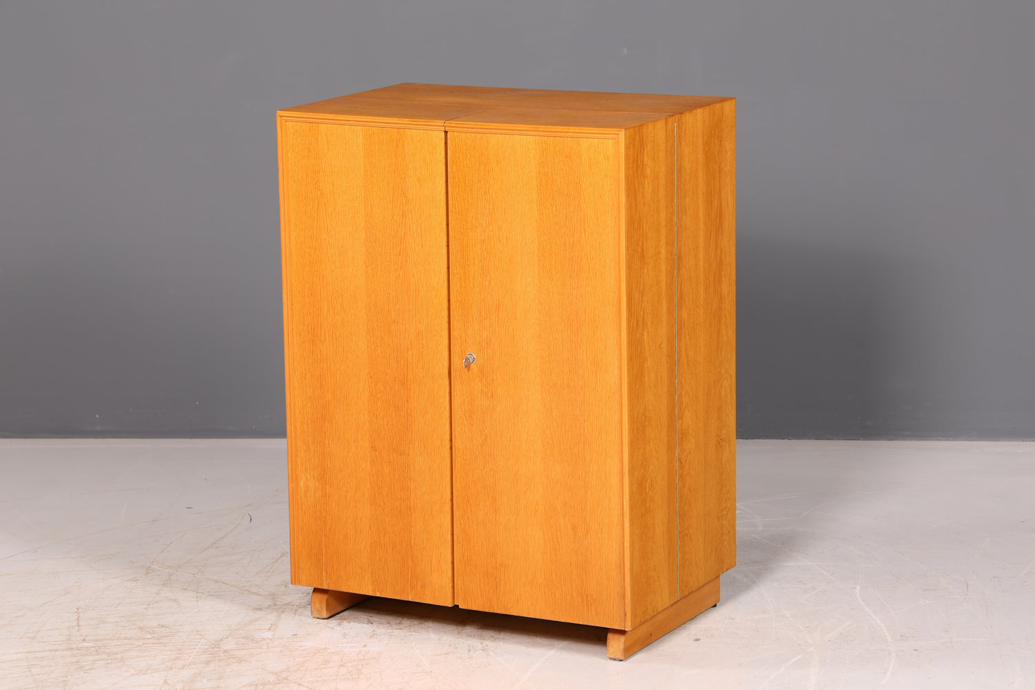 Seltener Magic Box Sekretär Mid Century Schreibkommode Büro Schrank Schweiz Designklassiker Vintage