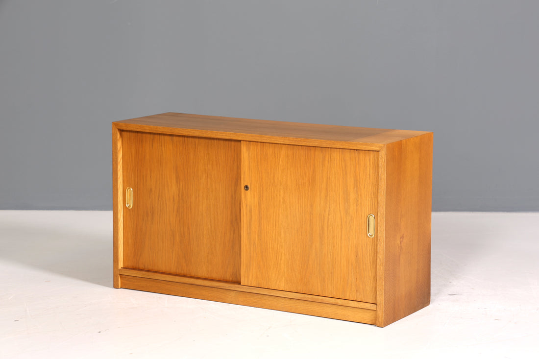 Wunderschöne Mid Century Kommode Vintage Schiebetür WB Schrank 60er Jahre 4 von 4