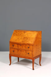 Stilvoller Schwedischer Sekretär um 1930 echt Holz Büro Kommode Schreibkommode