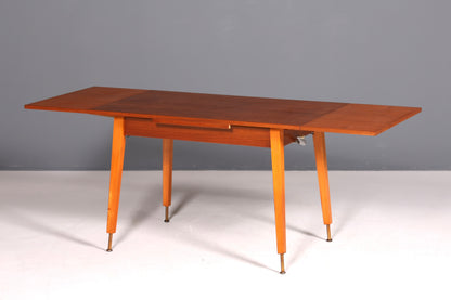 Traumhafter Mid Century Küchentisch Vintage Tisch ausziehbar und höhenverstellbar Esszimmer Tisch