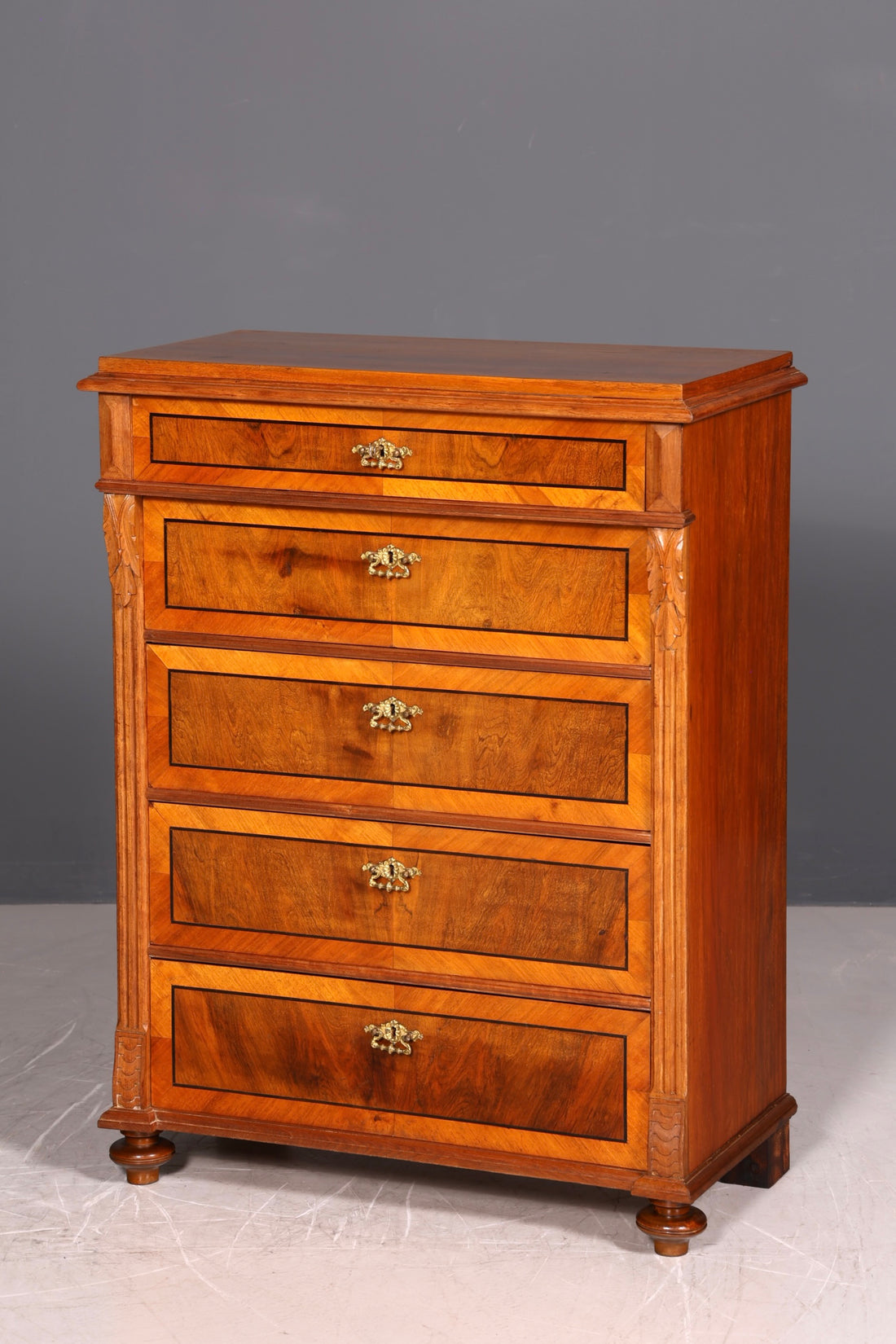 G468 Finish cm Wunderschöne Gründerzeit Kommode Jugendstil Vertiko Schubladenkommode Antik Wäschekommode (Kopie) (Kopie) (Kopie)