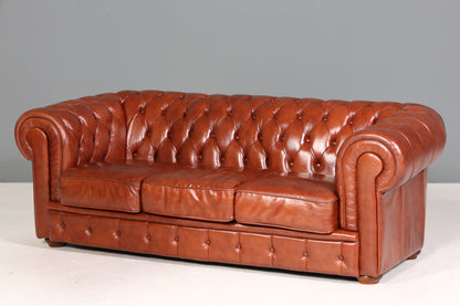 Wunderschönes Original Chesterfield Sofa 3-Sitzer Couch England Polstersofa