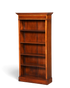 Hauptstadt Möblerei englisches Bücherregal aus massivem Holz im Antik Stil mit höhenverstellbaren Regalböden