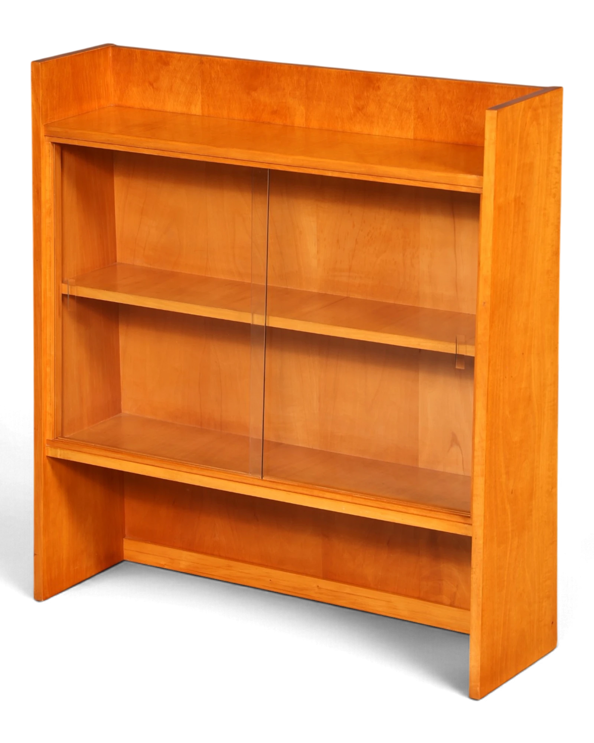 Wunderschönes Mid Century Regal VEB Themar Bücherregal Glasschiebetüren Vitrine DDR Vintage Echt Holz