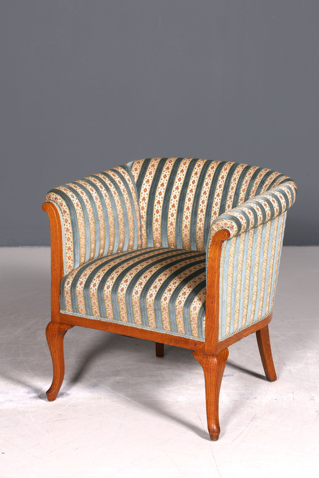 Wunderschöner Jugendstil Sessel Antik Armlehnsessel Biedermeier Lounge Sessel um 1910 2 von 2