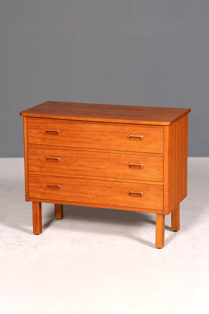 Traumhafte Mid Century Kommode Teak Holz Sideboard Vintage Schubladen Kommode Wäschekommode