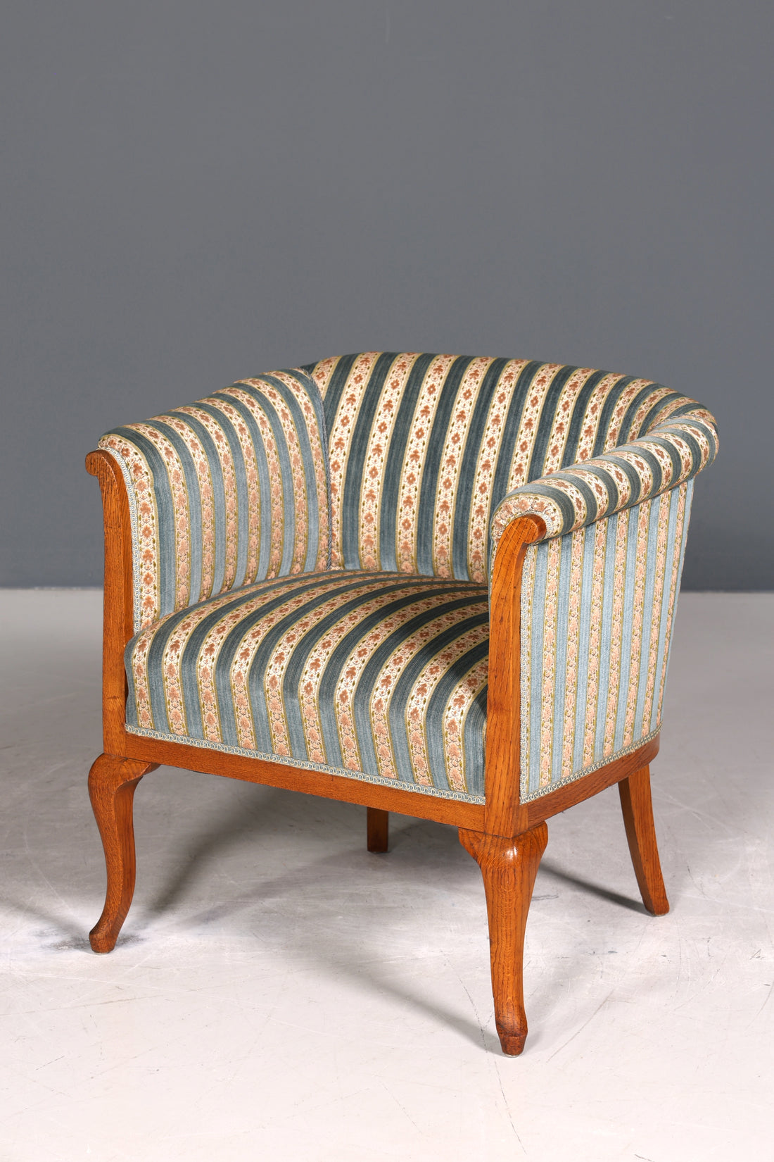 Wunderschöner Jugendstil Sessel Antik Armlehnsessel Biedermeier Lounge Sessel um 1910 1 von 2
