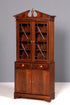 Stilvolle Englische Vitrine Bibliothek Bücherschrank UK Buffet Glasvitrine Schrank