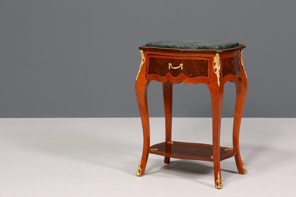 Traumhafte Barock Louis XV Beistelltisch massiv Ablage