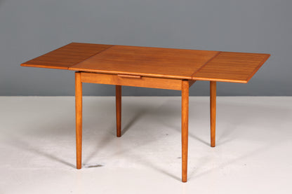 Traumhafter Mid Century Esstisch ausziehbarer Danish Design Teak Holz Küchentisch Esszimmer Tisch