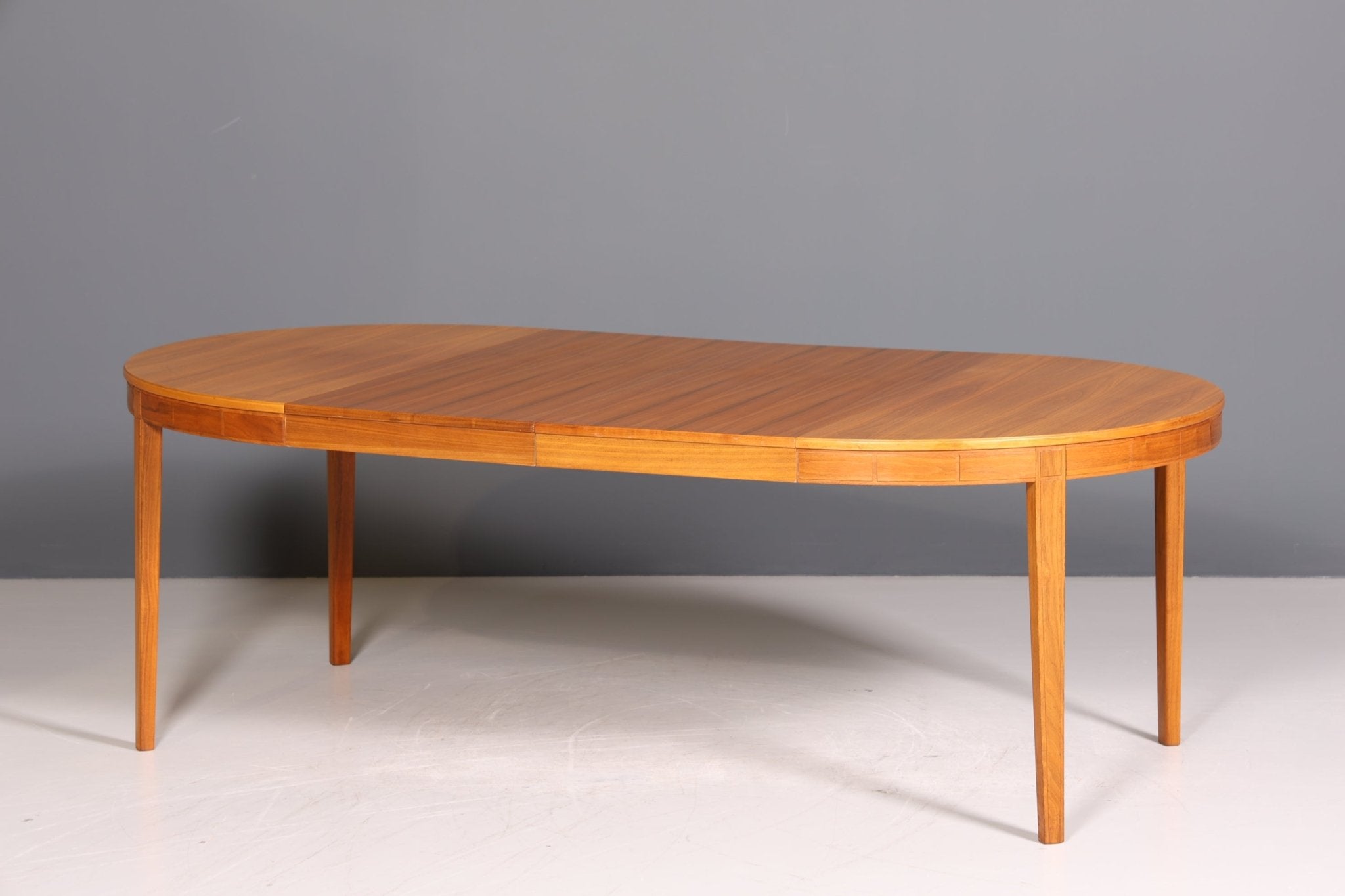 Dreamy Mid Century dining table real wood Danish design table extendable kitchen table 60s table