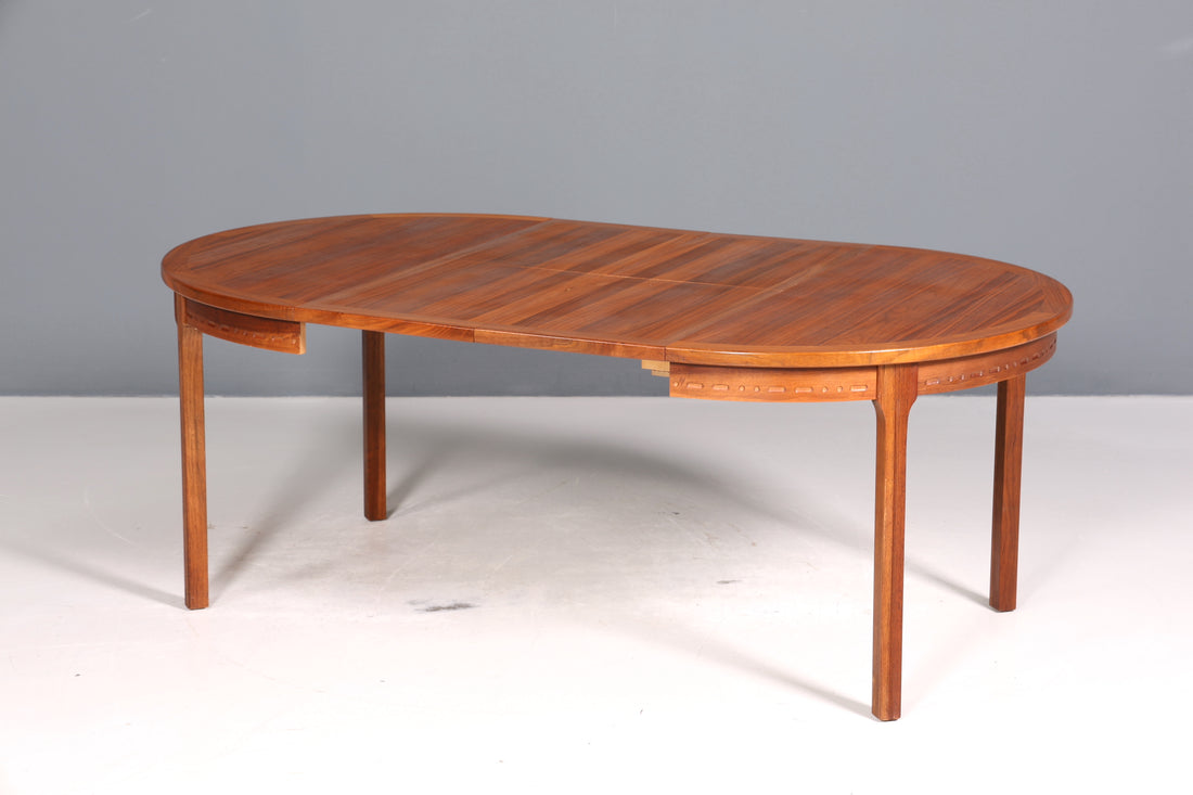 Traumhafter Mid Century Esstisch ausziehbarer Danish Design echt Holz Küchentisch Esszimmer Tisch