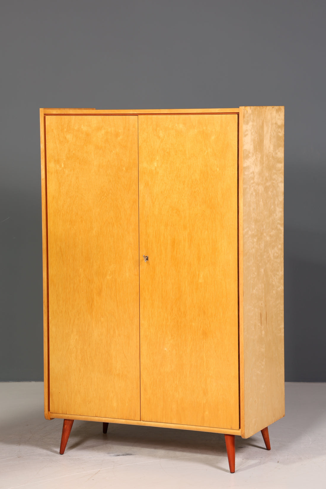 Traumhafter Mid Century Kleiderschrank Vintage Schrank Retro VEB Wäscheschrank