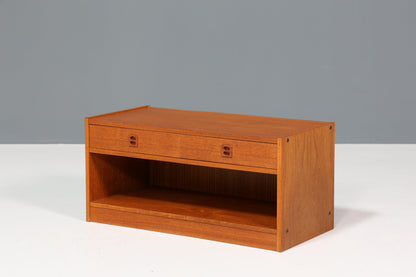 Wunderschöne Mid Century Kommode Teak Holz Hifi Kommode Sideboard 60er Jahre