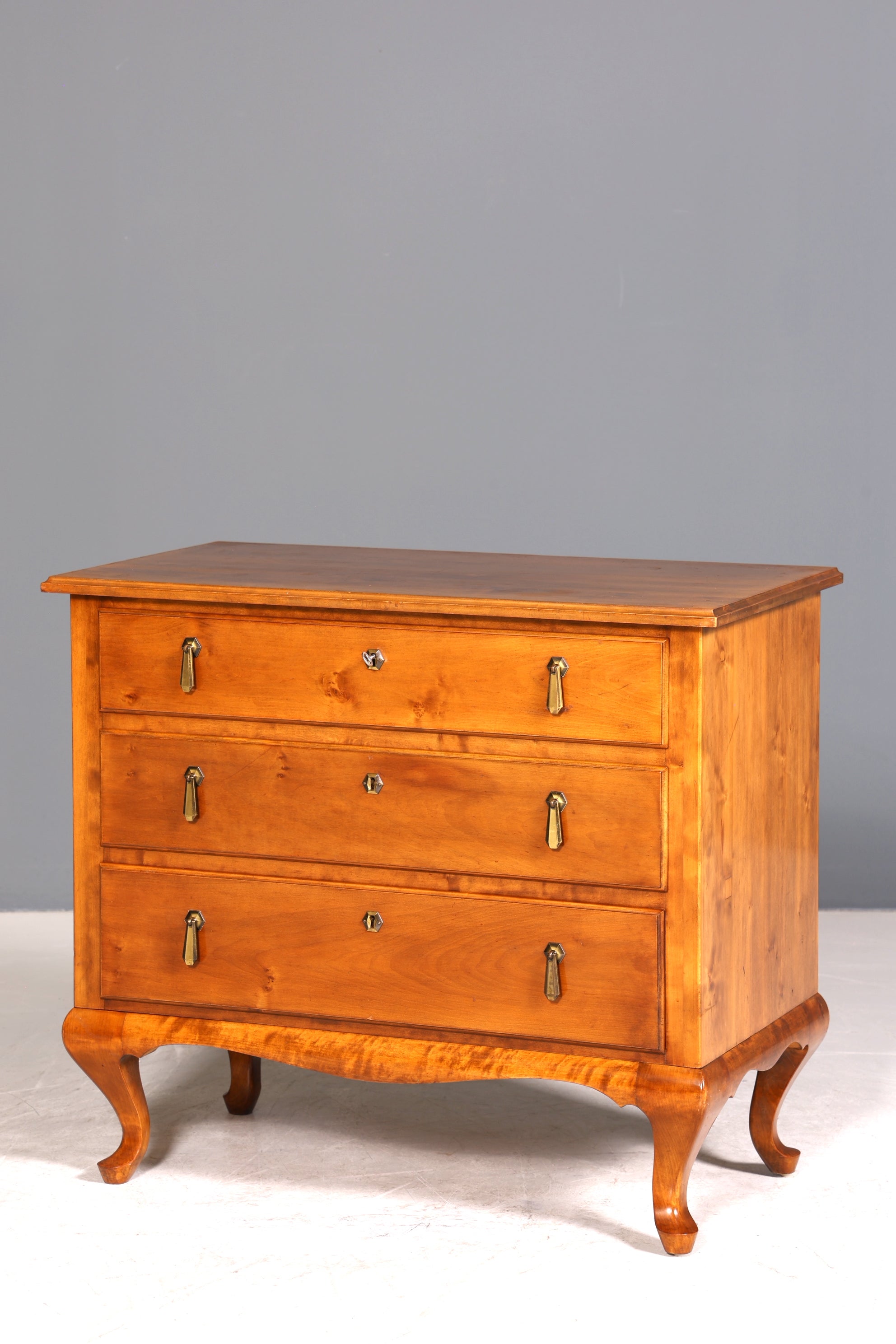 Edle Kommode im Barock Stil Sideboard Antik Stil massiv Holz Schubladenkommode