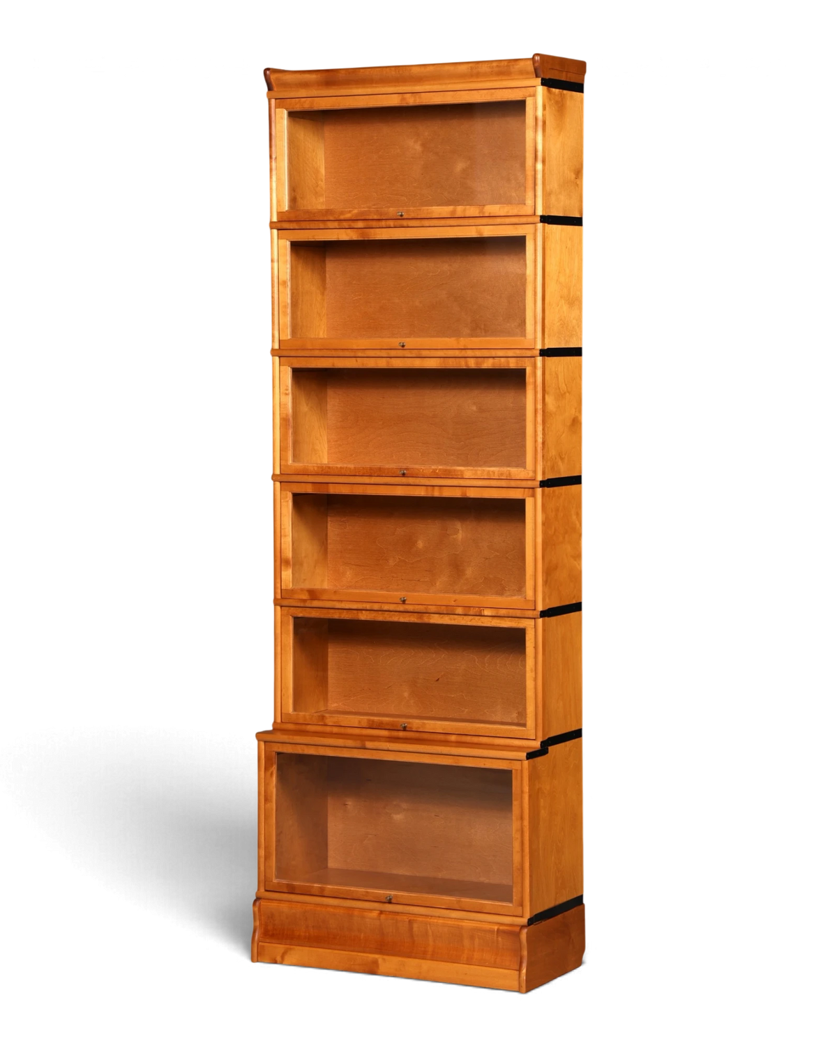 Beautiful Globe-Wernicke-style bookcase, modular English display cabinet with glass doors, stacking bookcase, library, solid wood
