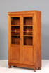 Traumhafte Jugendstil Vitrine Antike Holz Bücherschrank Eiche Antik Schrank Geschirrschrank