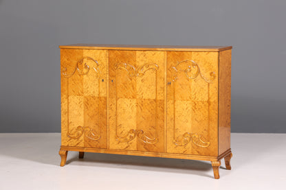 Wunderschöner Original Art Deco Schrank Vertiko Sideboard um 1930 Highboard Brike Kommode