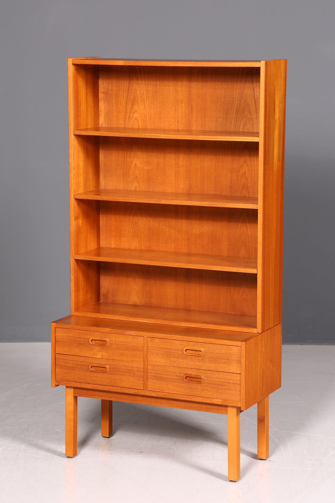 Wunderschönes Mid Century Regal Danish Design Bücherregal Schrank Vintage Retro 60er