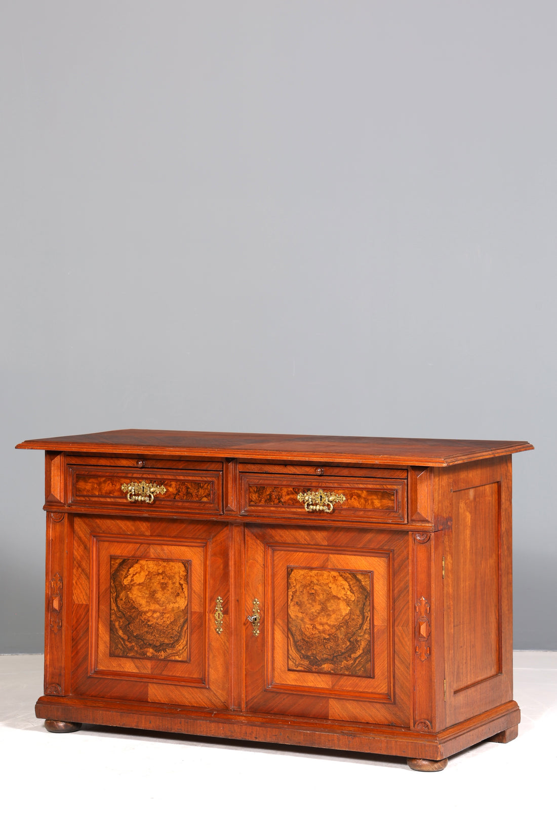 Wunderschöner Gründerzeit Schrank Antik echt Holz Sideboard um 1890 Kommode Anrichte