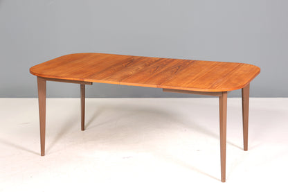 Traumhafter Mid Century Esstisch ausziehbarer Danish Design Teak Holz Küchentisch Esszimmer Tisch