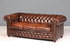 Wunderschönes Original Chesterfield Sofa 3- Sitzer echt Leder Couch Herrensofa