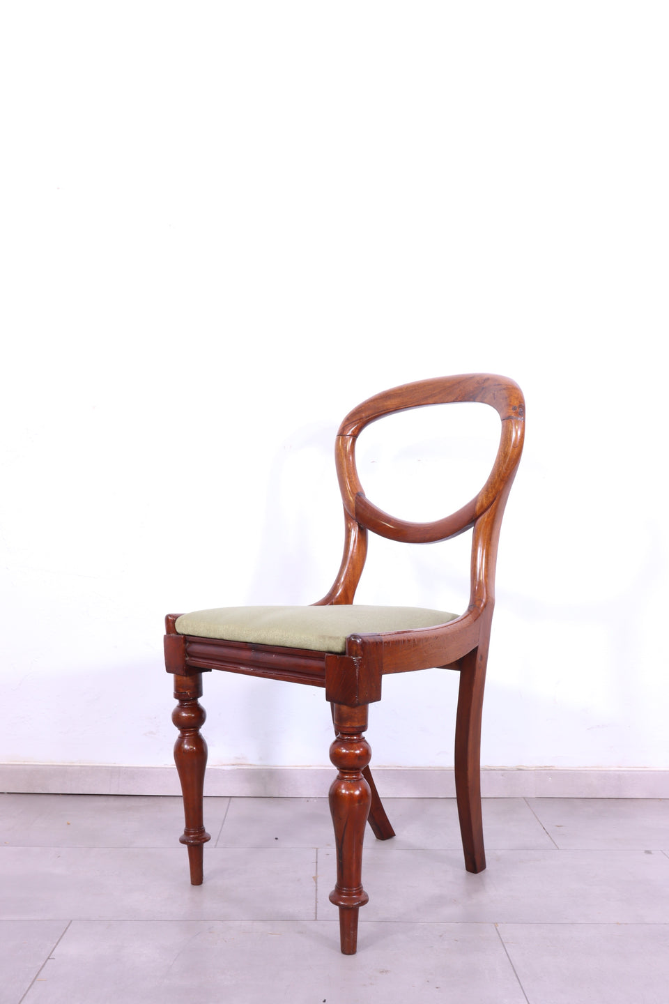 Traumhafter Louis Philippe um 1880 Biedermeier Stuhl Antik Sekretär Stuhl 2 von 2