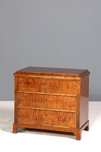Stilvolle Biedermeier Kommode Louis Philippe Antik Schubladen Kommode Wäschekommode