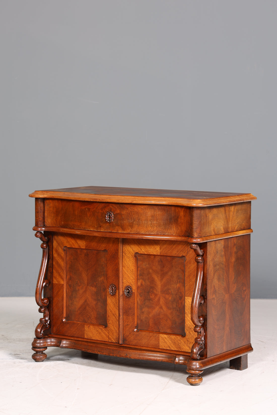 Traumhafte Louis Philippe Kommode Biedermeier Antik Schrank Sideboard um 1880