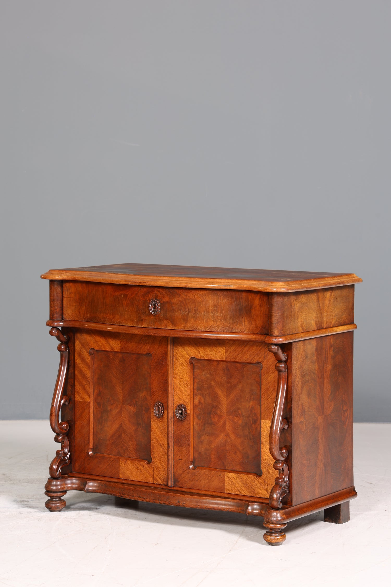 Traumhafte Louis Philippe Kommode Biedermeier Antik Schrank Sideboard um 1880