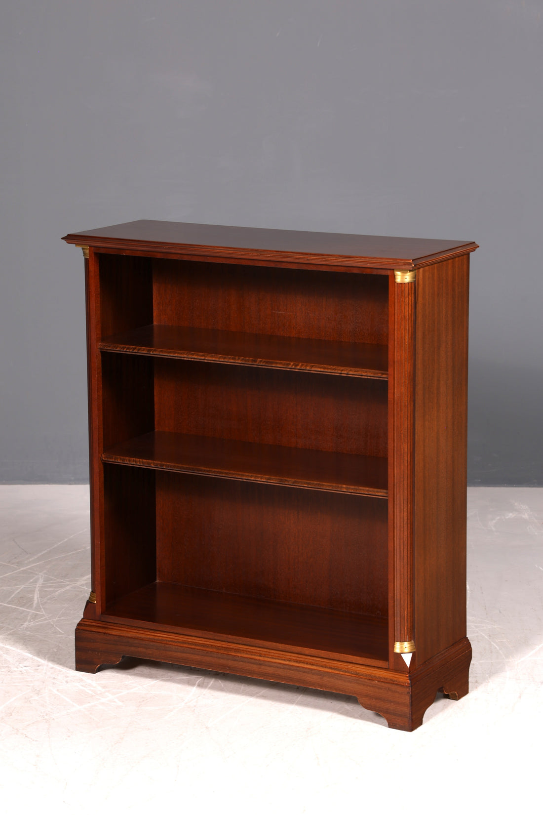 Wunderschönes Englisches Bücherregal Antik Regal Mahagoni Bookshelf Buchablage 60s