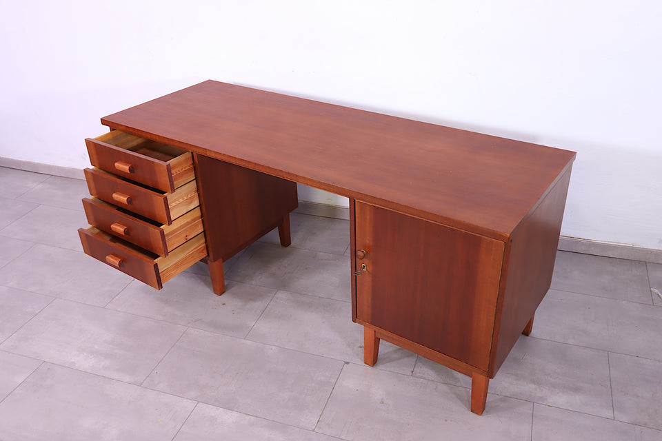 Schlichter Mid Century Schreibtisch Danish Design Tisch