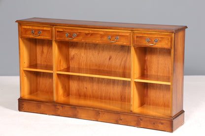 Wunderschönes Englisches Sideboard Schrank Antik Stil Eibe Bücherregal Kommode Regal