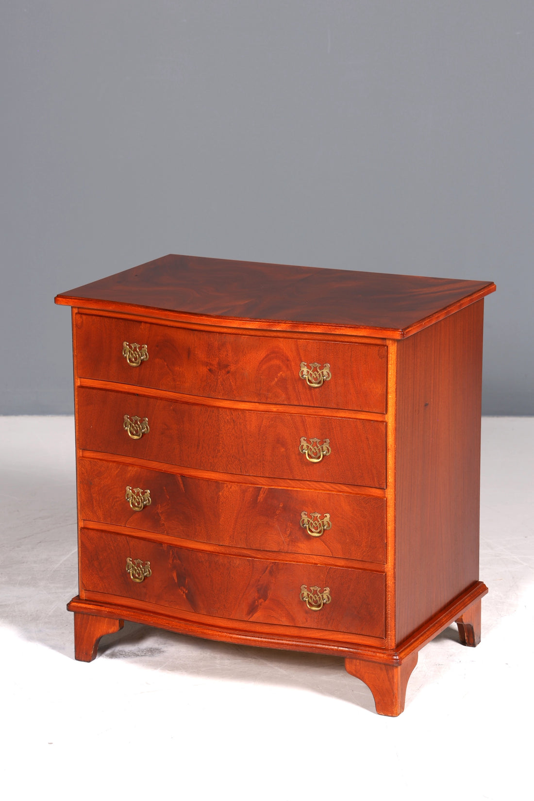 Wunderschöne Englische Kommode Holz Schrank Mahagoni Antik Sideboard Schubladenkommode