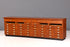 Beeindruckende XXL Mid Century Kommode Vintage Bauhaus Apotheker Schrank Retro Schubladenkommode