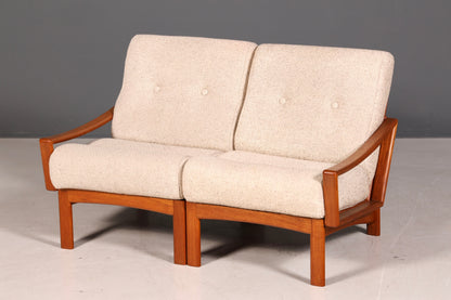 Wunderschönes Mid Century 2er Sofa Retro Couch Danish Design Polstersofa Vintage Canapé