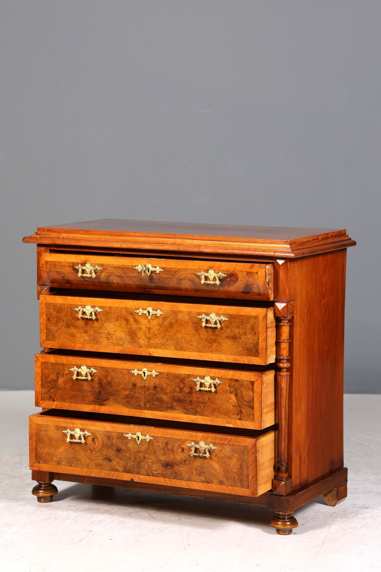 Wunderschöne Louis Philippe Kommode Gründerzeit Schubladen Kommode um 1880