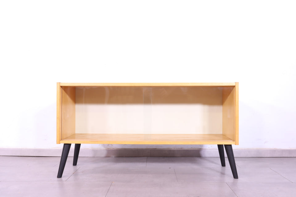 Schlichte Original Hellerau Vitrine Joachim Nebelung 430 Bauhaus Retro Kommode 2 von 2