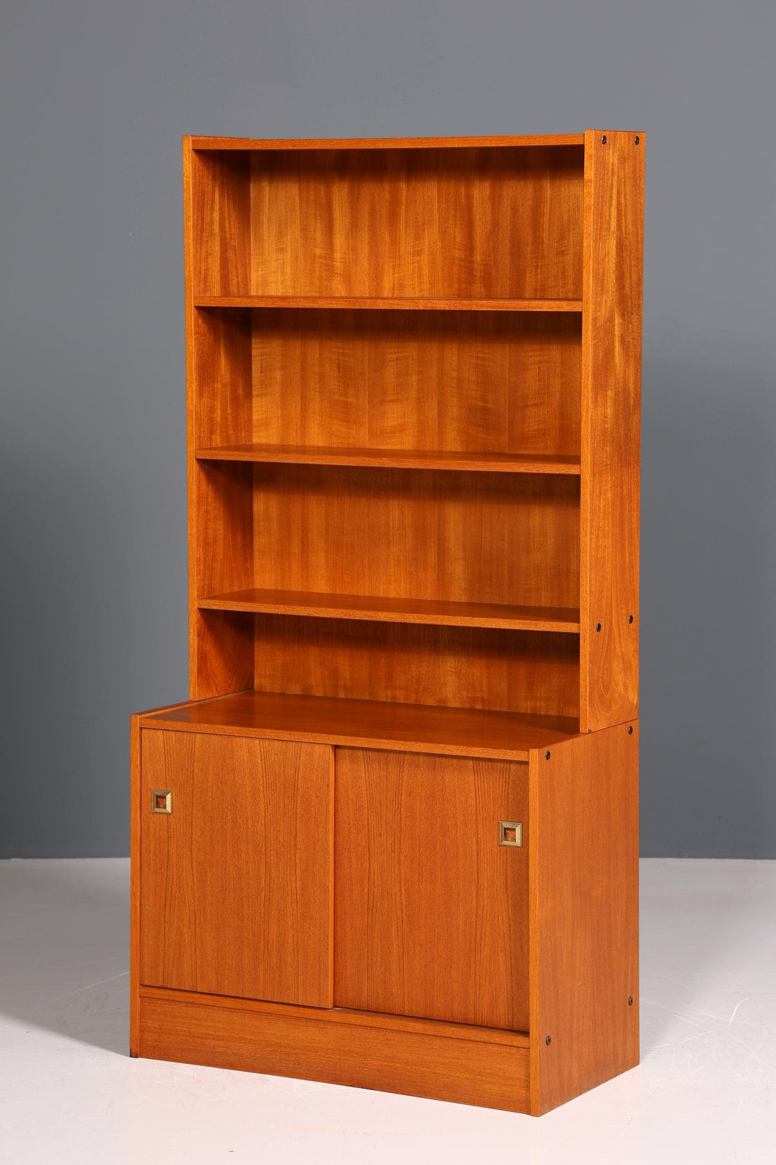 Traumhaftes Mid Century Regal Vintage Schrank Retro Bücherregal 60er Jahre Bookshelf